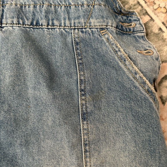 Free People Denim Overall Dress - Picture 6 of 7